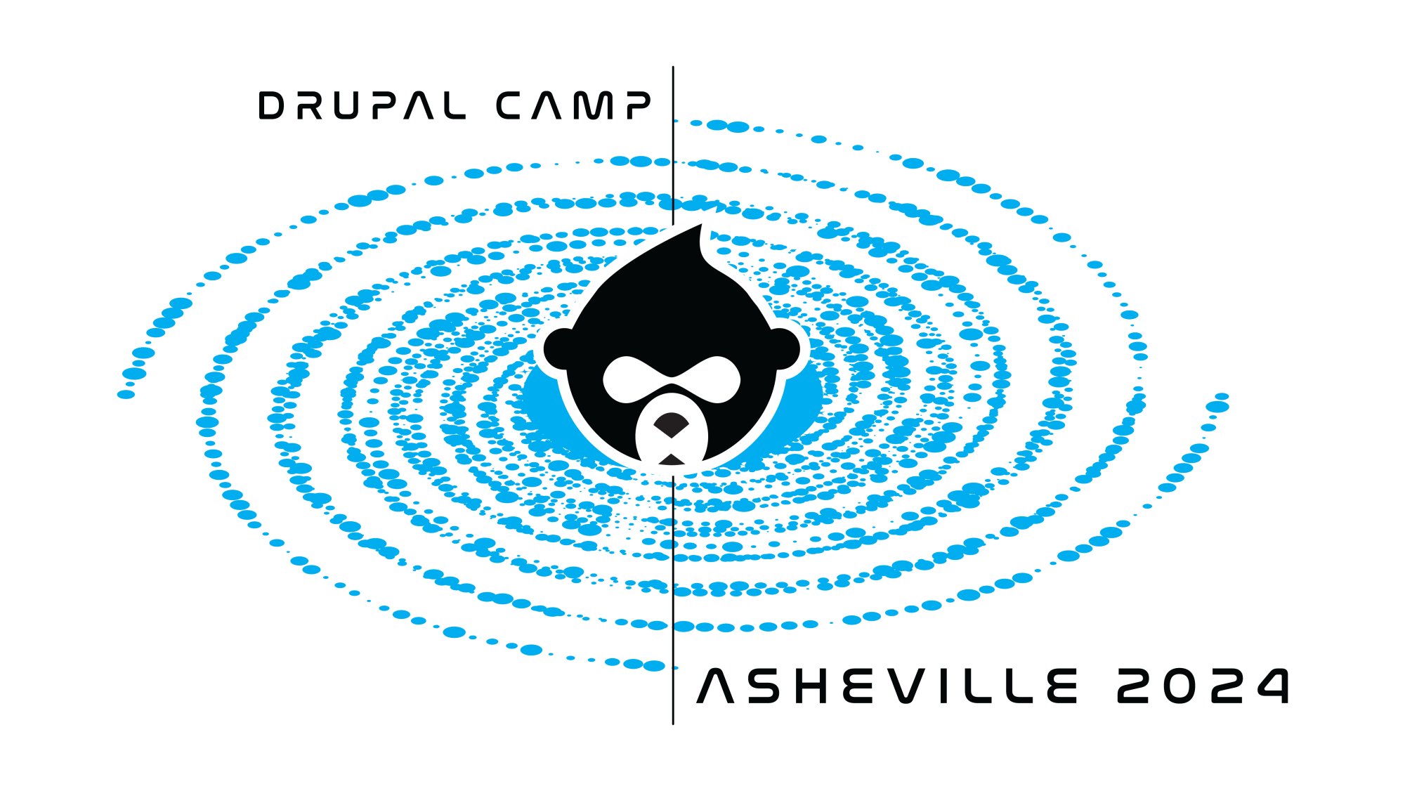 Drupal Camp Asheville 2024 galaxy logo