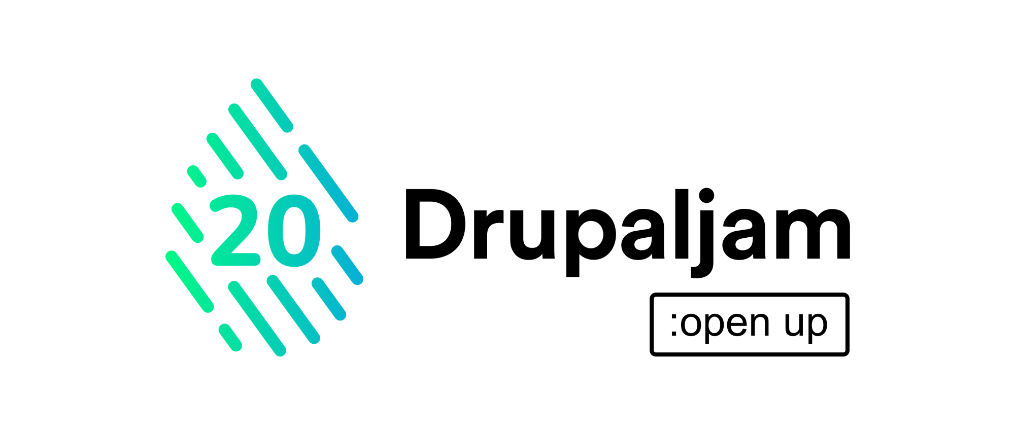 Drupaljam 2024 Open Up Logo