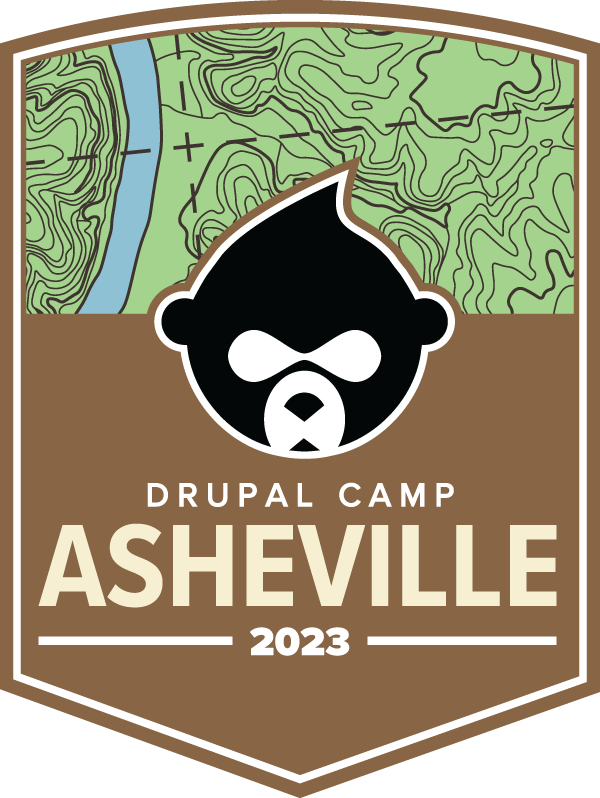 Drupal Camp Asheville 2023 logo