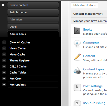 Admin Tools
