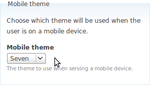 Mobile Theme Screenshot