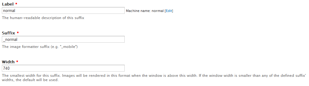 Example of a suffix