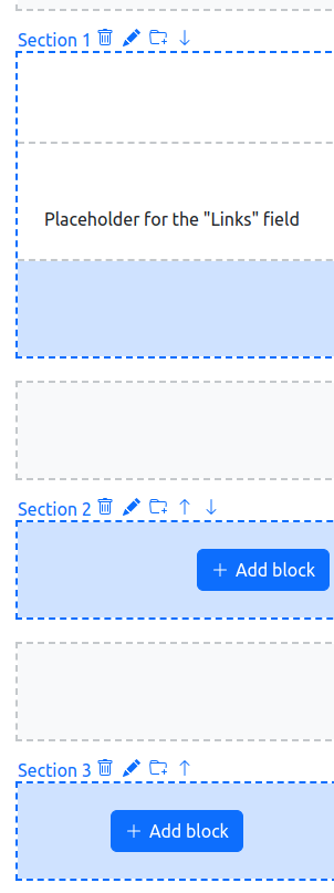 Layout Builder Reorder with UI Suite Bootstrap