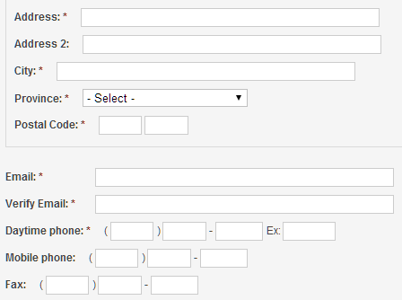Structured text components.