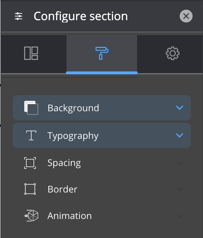 uswds blb configuration secondary tab