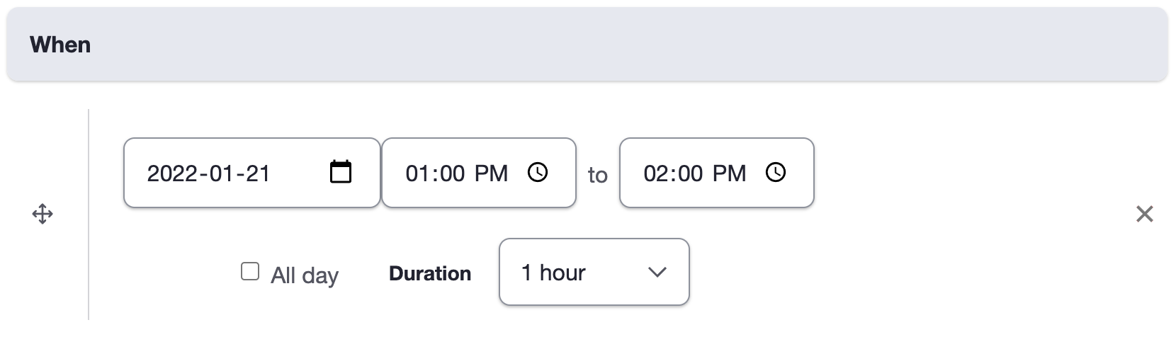 App-like date inputs