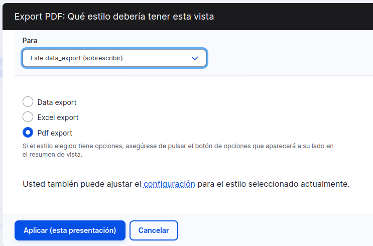 config