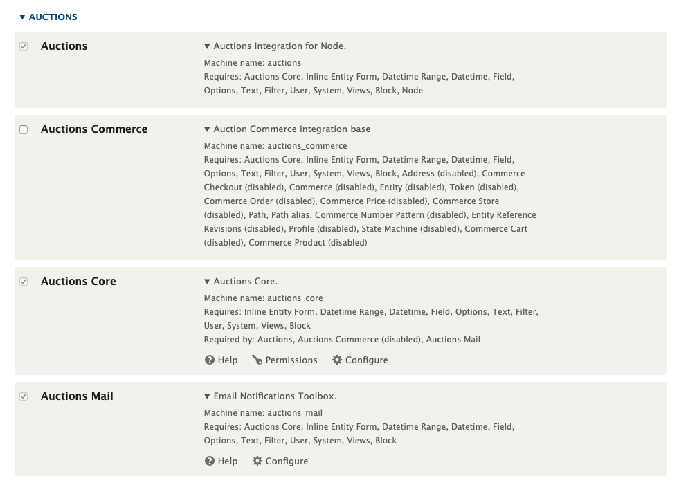 Extend Page overview