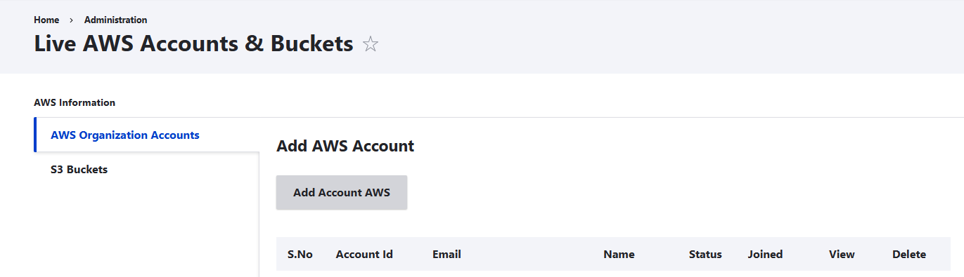 Aws cred Form