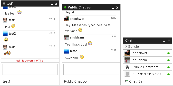 DrupalChat User Offline