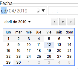 Result widget