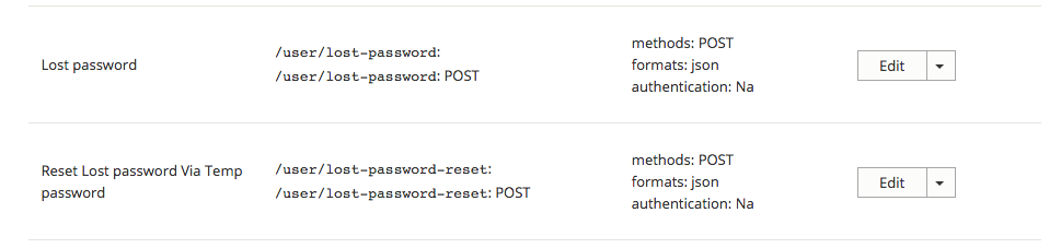 New Endpoints