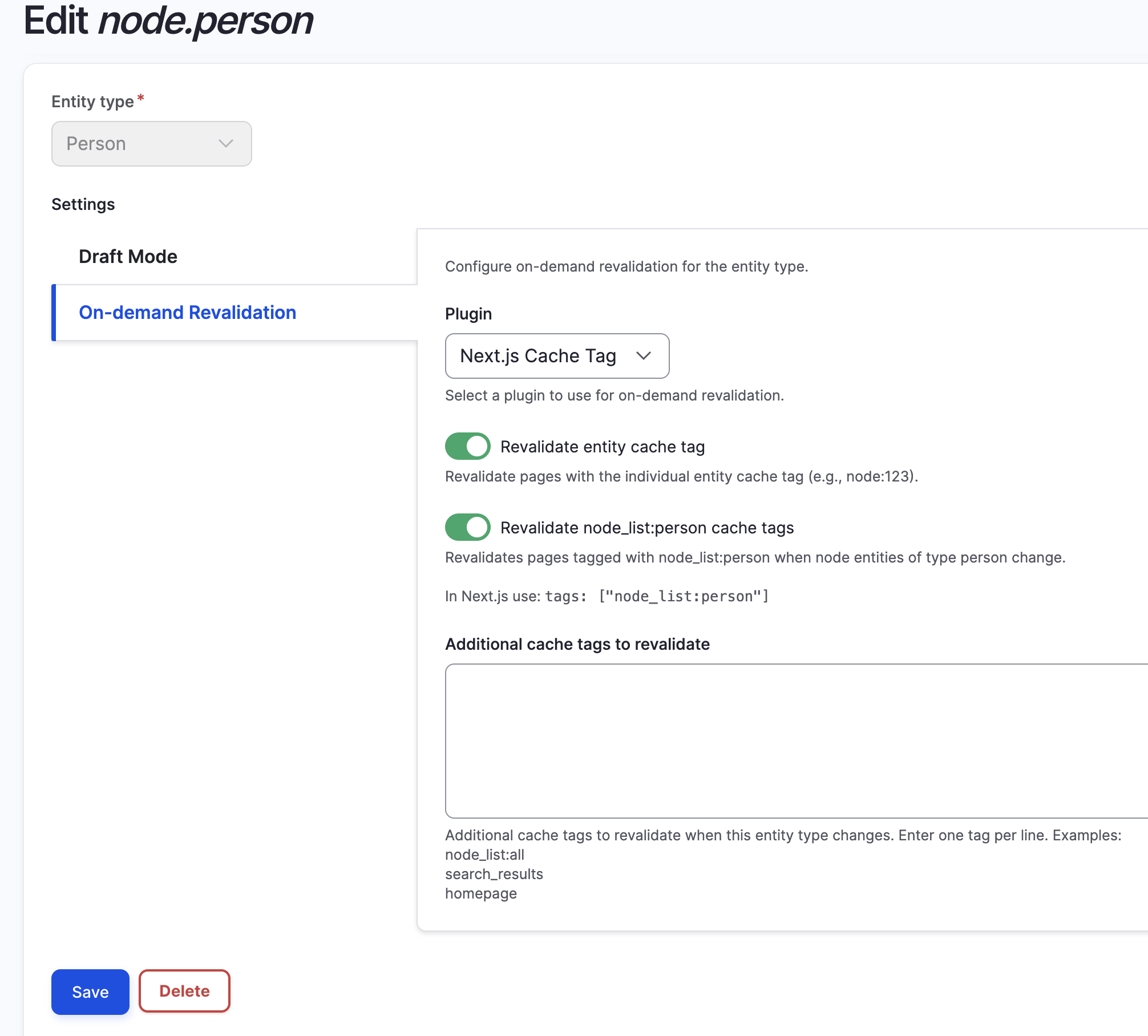 Revalidation Page
