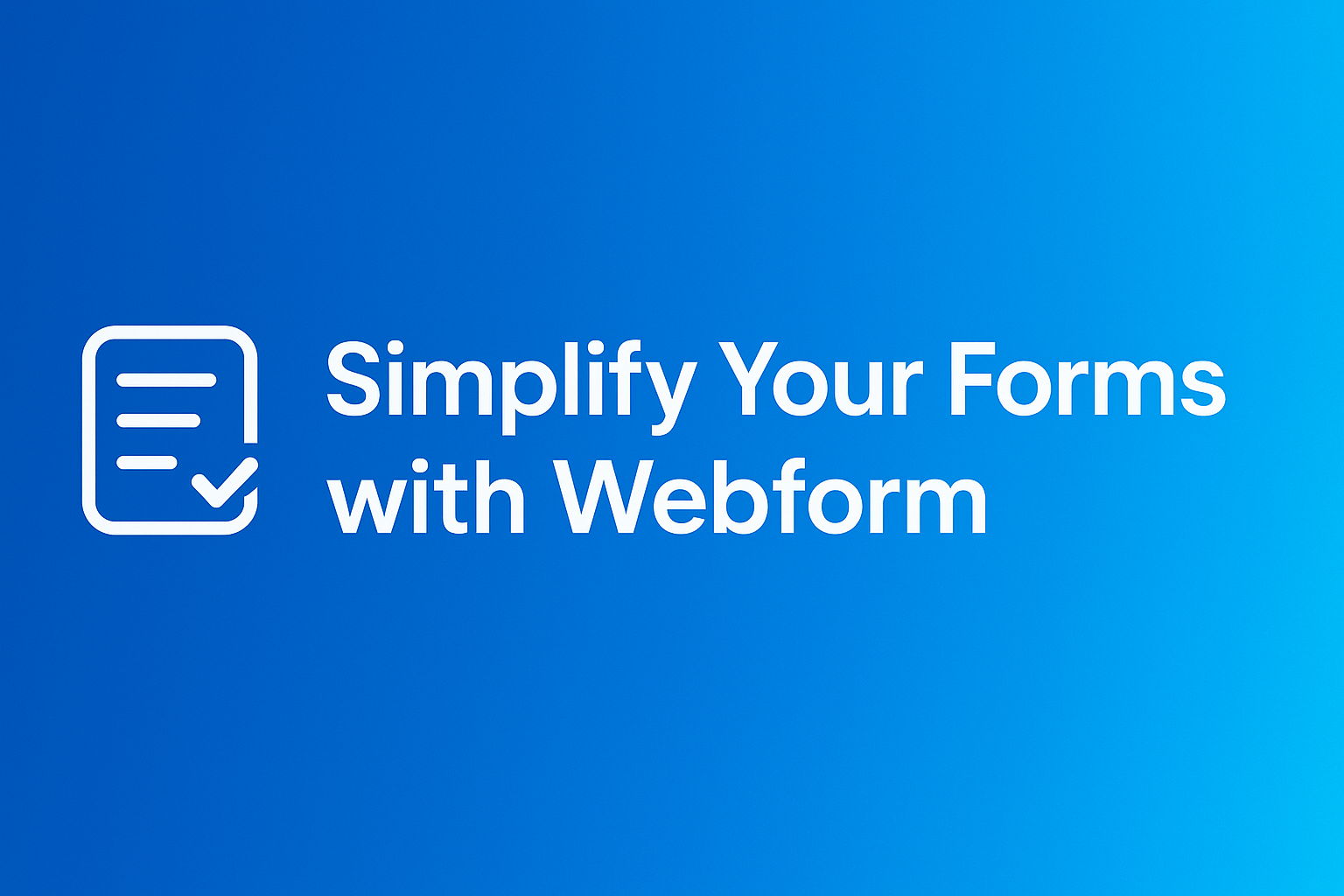 webform style banner