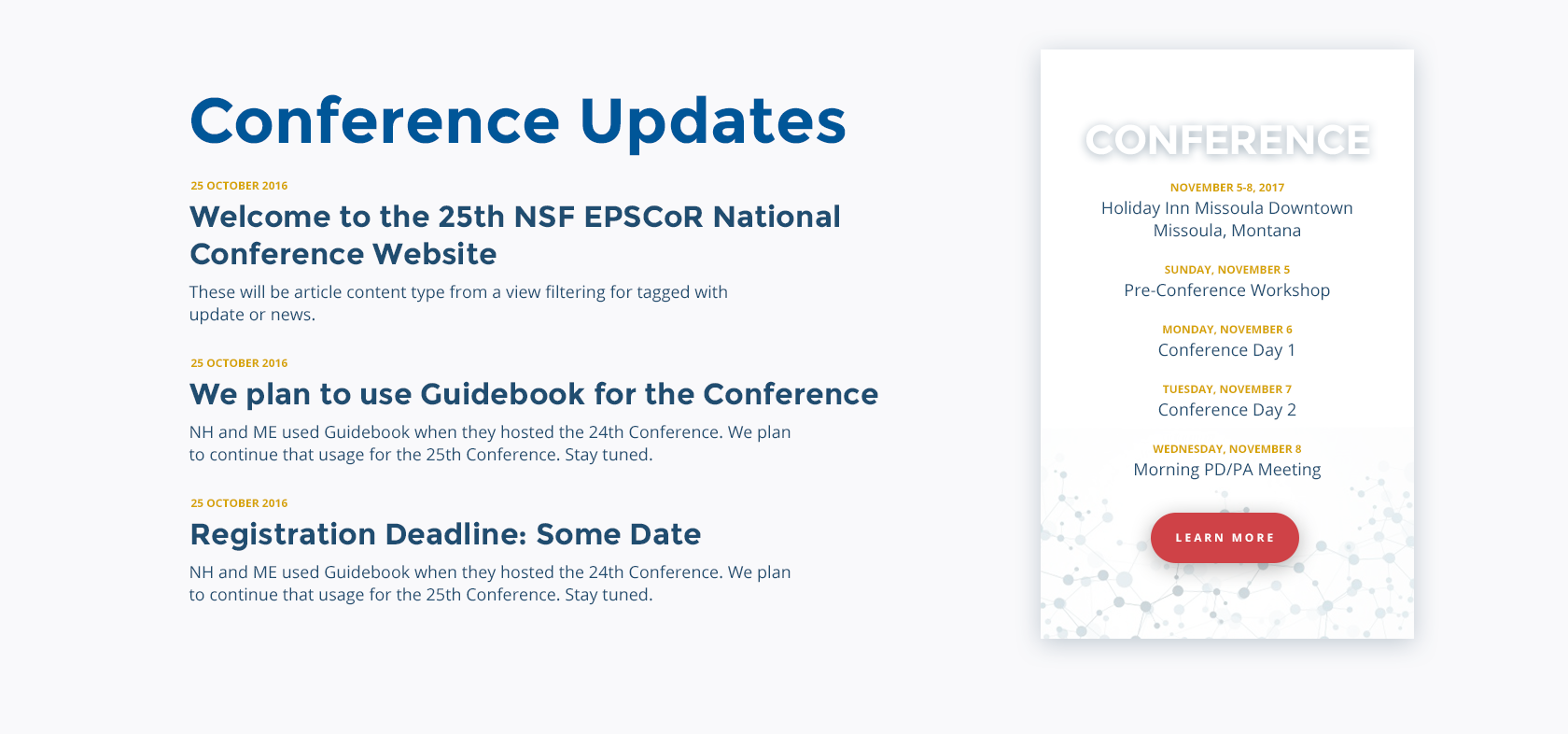 The 25th NSF EPSCoR news