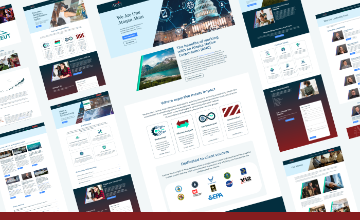 Redesigned site in Figma
