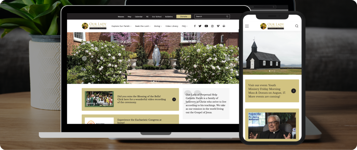 church-website-development