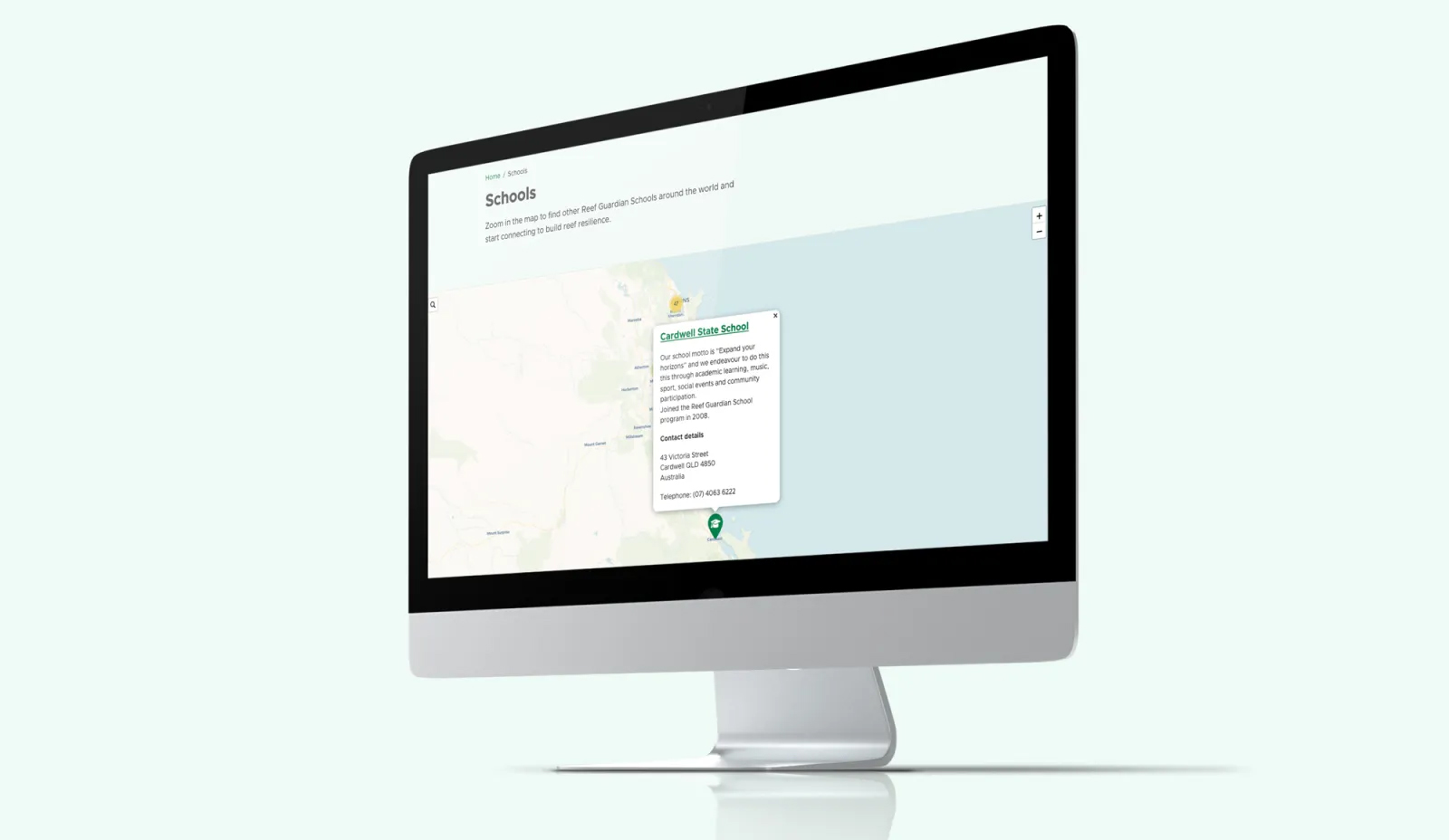 Schools map