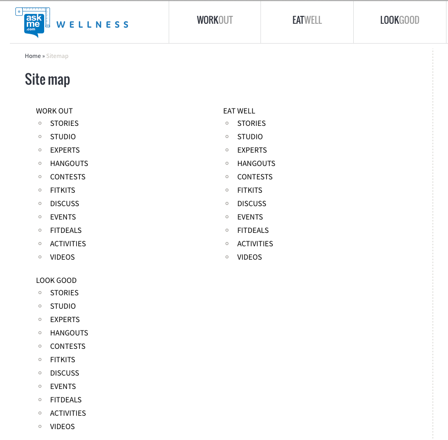 Sitemap