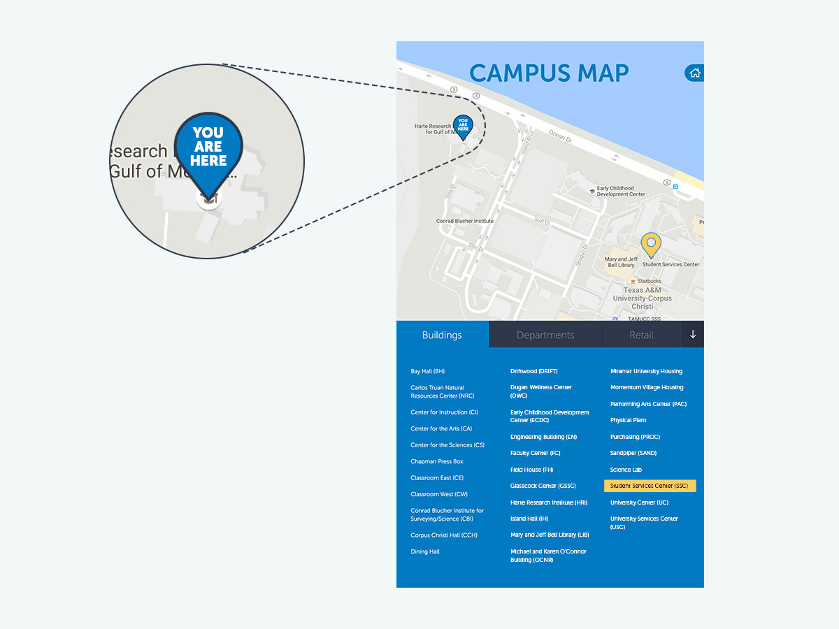 campus map