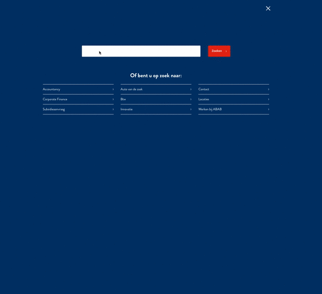 An example of the Fast Autocomplete module on https://www.abab.nl