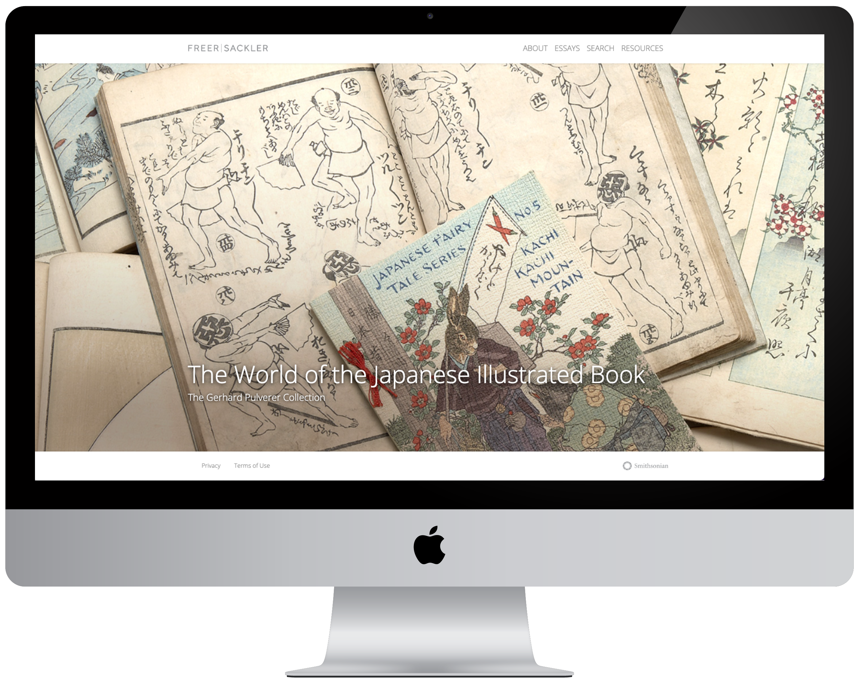 Freer Sackler Pulverer Asian Gallery of art home page