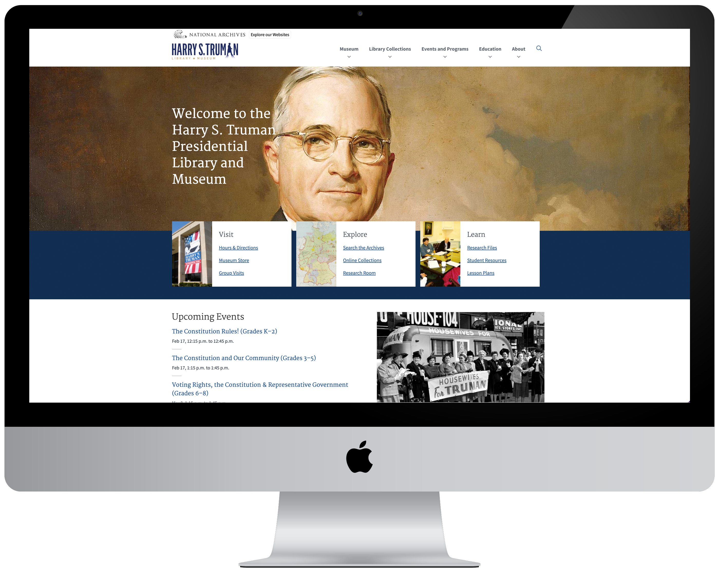 President Harry Truman library national archives