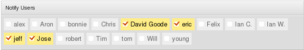 Notifications Team screenshot