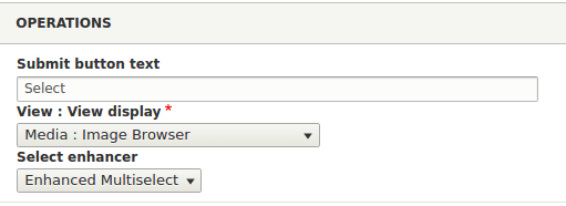 Entity Browser Enhanced back-end selection