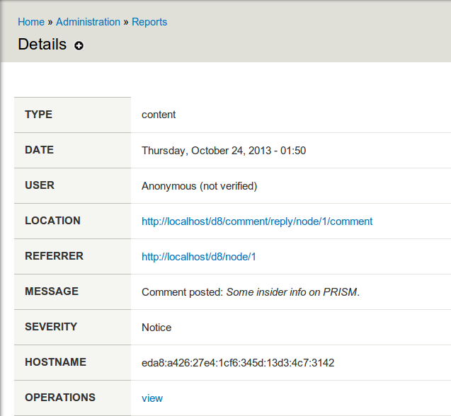 Cryptolog screenshot