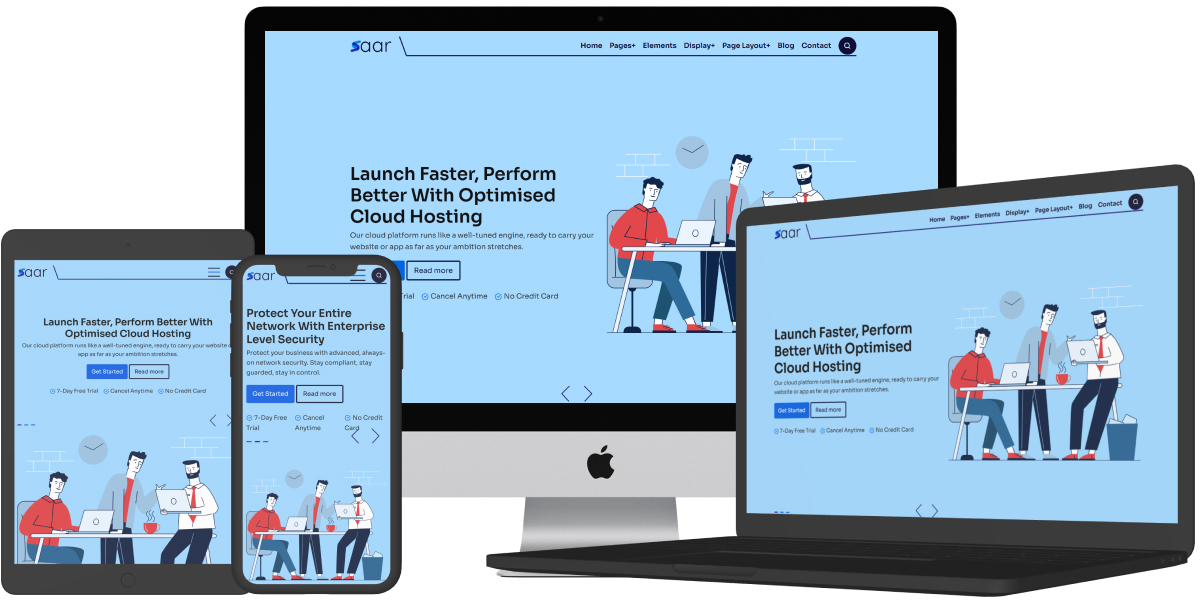 Saar Drupal Theme