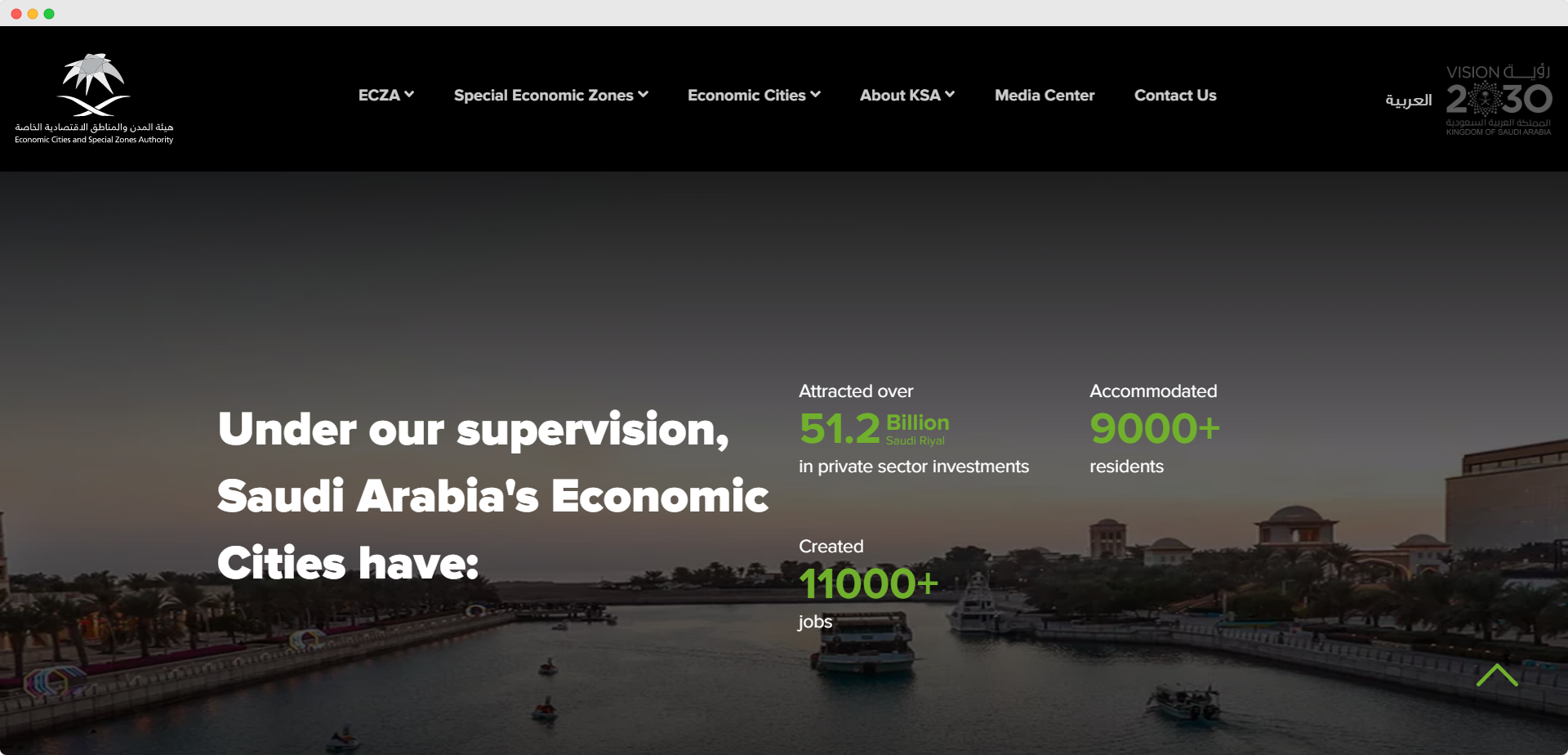 ECZA Drupal Website