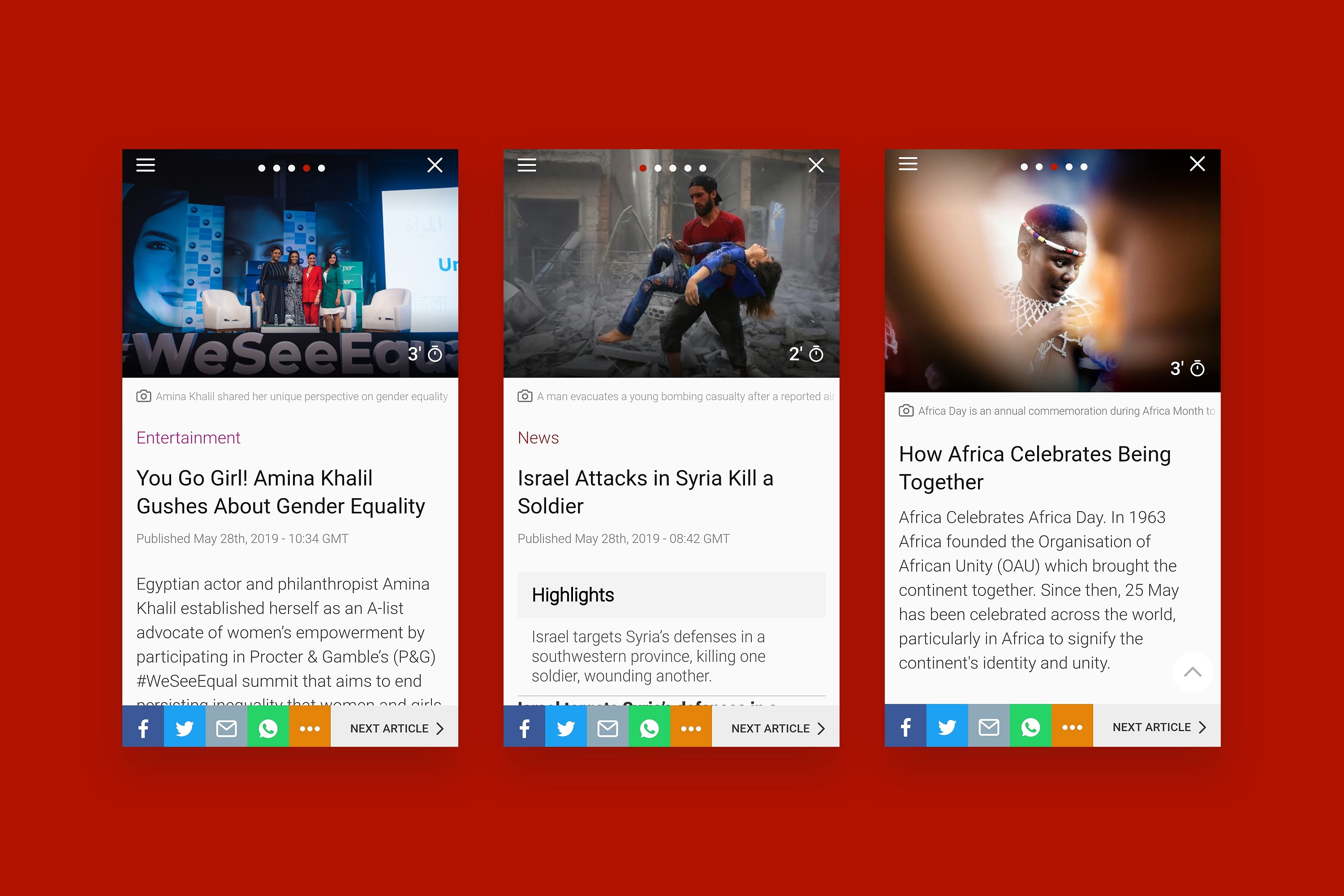 Mobile Screens