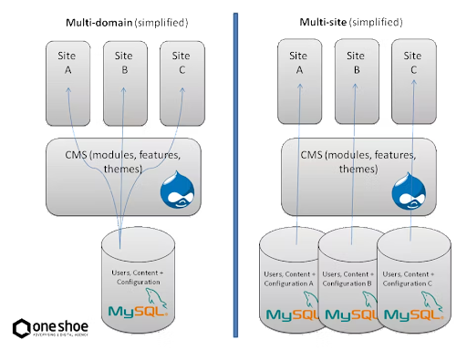 Drupal 9 Multi Domain Architecture