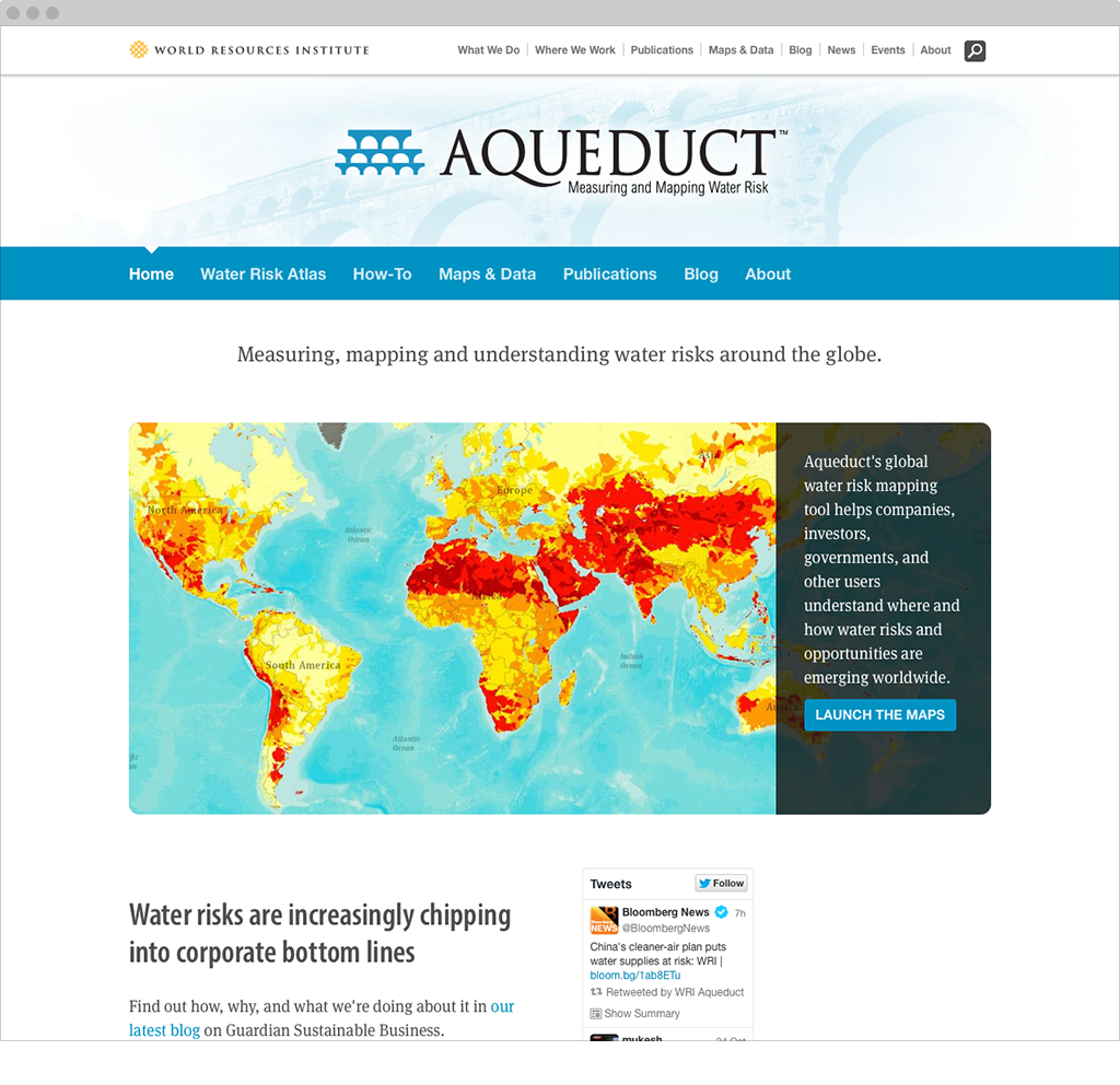 WRI Level 3 Project: Aqueduct